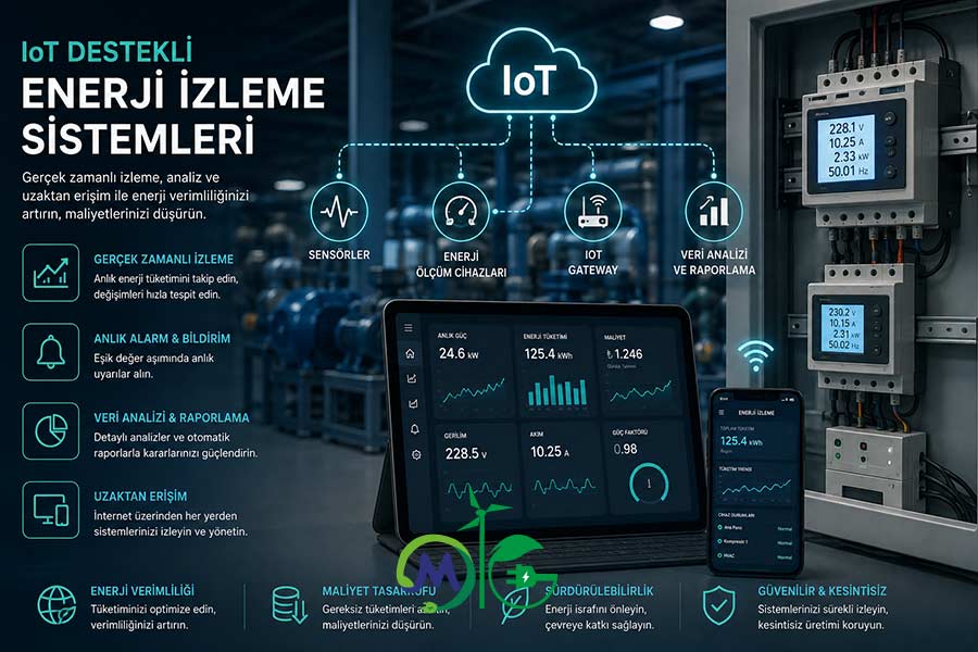 IoT Destekli Enerji İzleme Sistemleri - MRG Teknik Elektrik