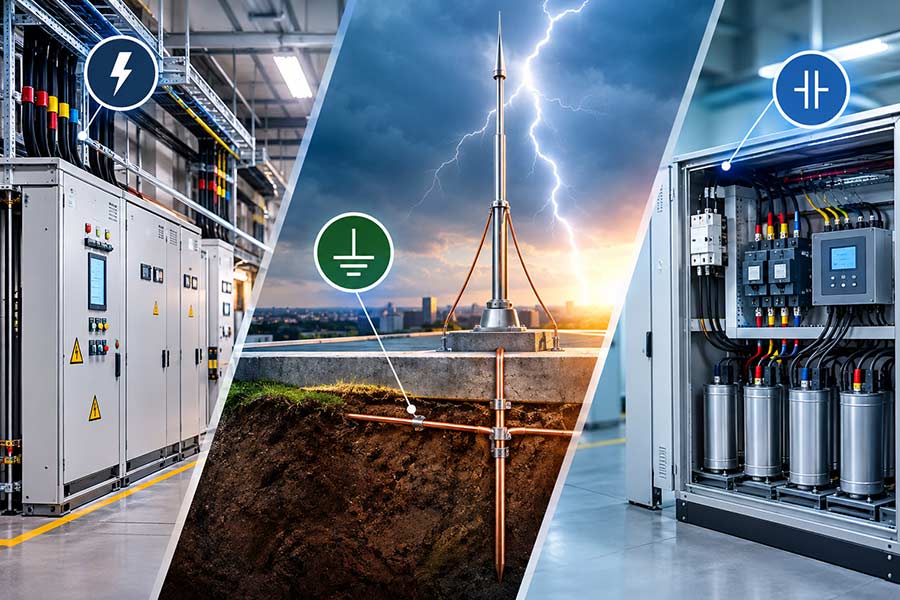 Topraklama ve Paratoner ve Kompanzasyon Sistemleri - MRG Teknik Elektrik